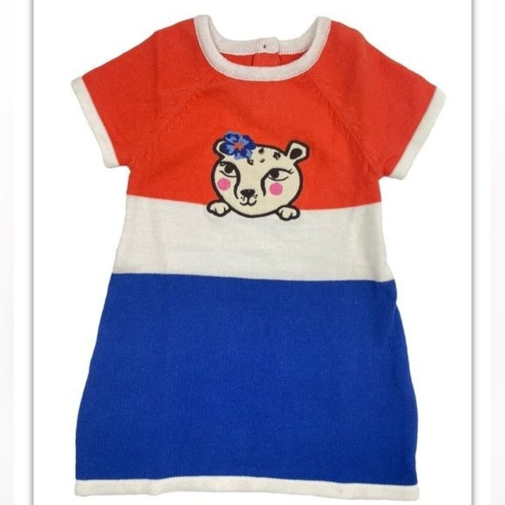 GYMBOREE GIRL SWEATER DRESS 100% COTTON SIZE 2T